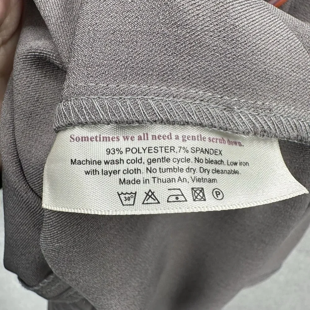 MM LaFleur The Nisa Dress Size 10 Gray Pencil Sheath Knee Length Capsule‎ Career